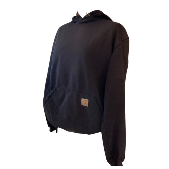 Y2K Carhartt Loose Fit Blue Distressed Thrasher Gorpcore Hoodie Size Small - Picture 15 of 15